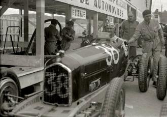 Louis Chiron (Alfa Romeo). Lasarte 1933